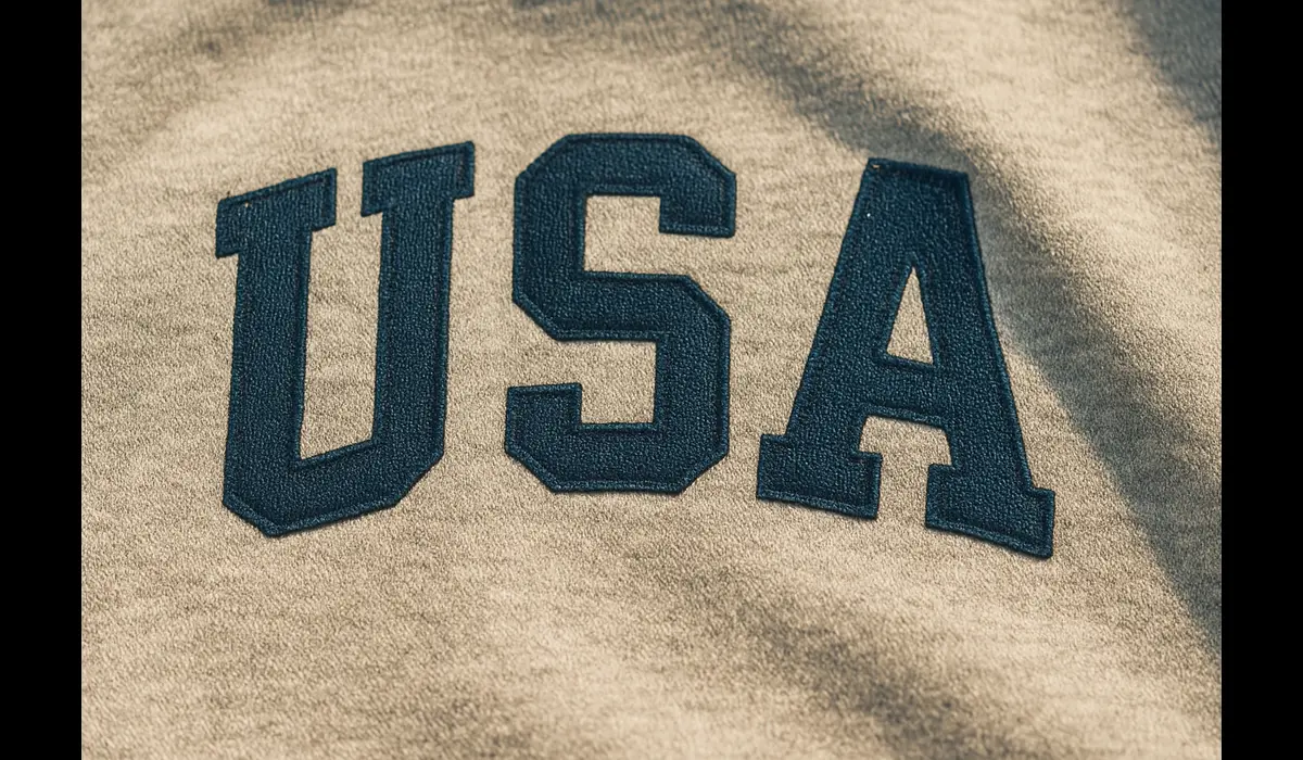 Lightweight USA hoodie fabric for Indian weather.