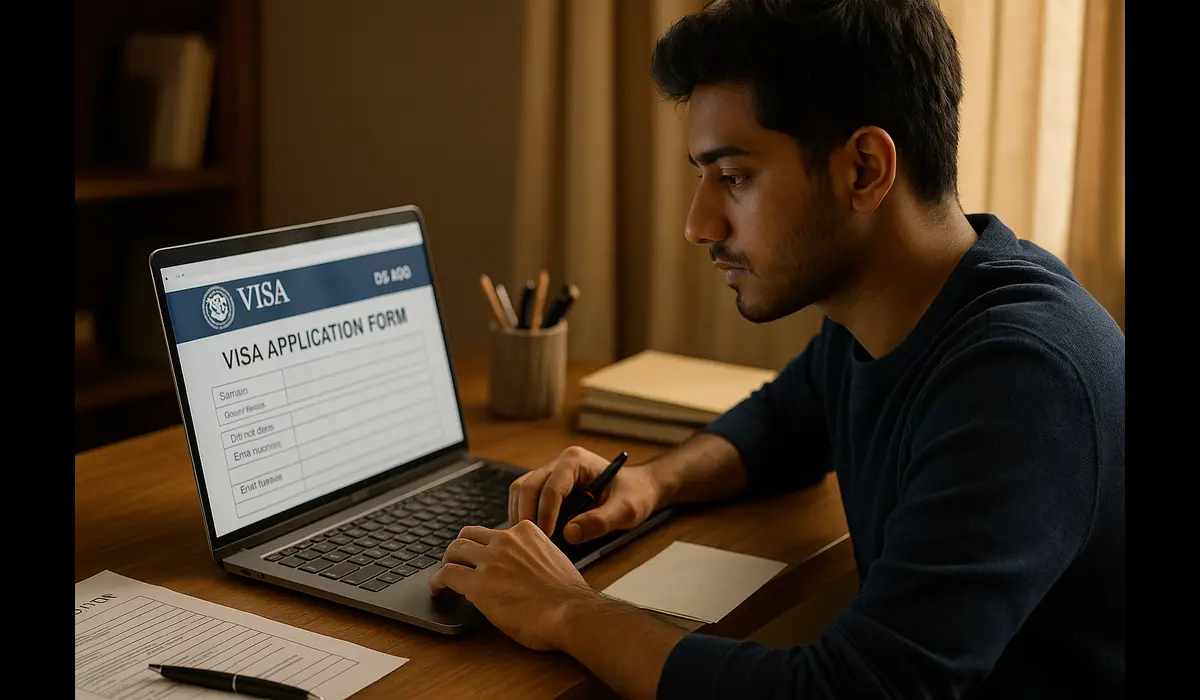 DS-160 USA student visa process simplified for Indian applicants.