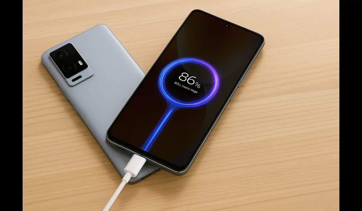 Vivo V60e fast charging specifications India.