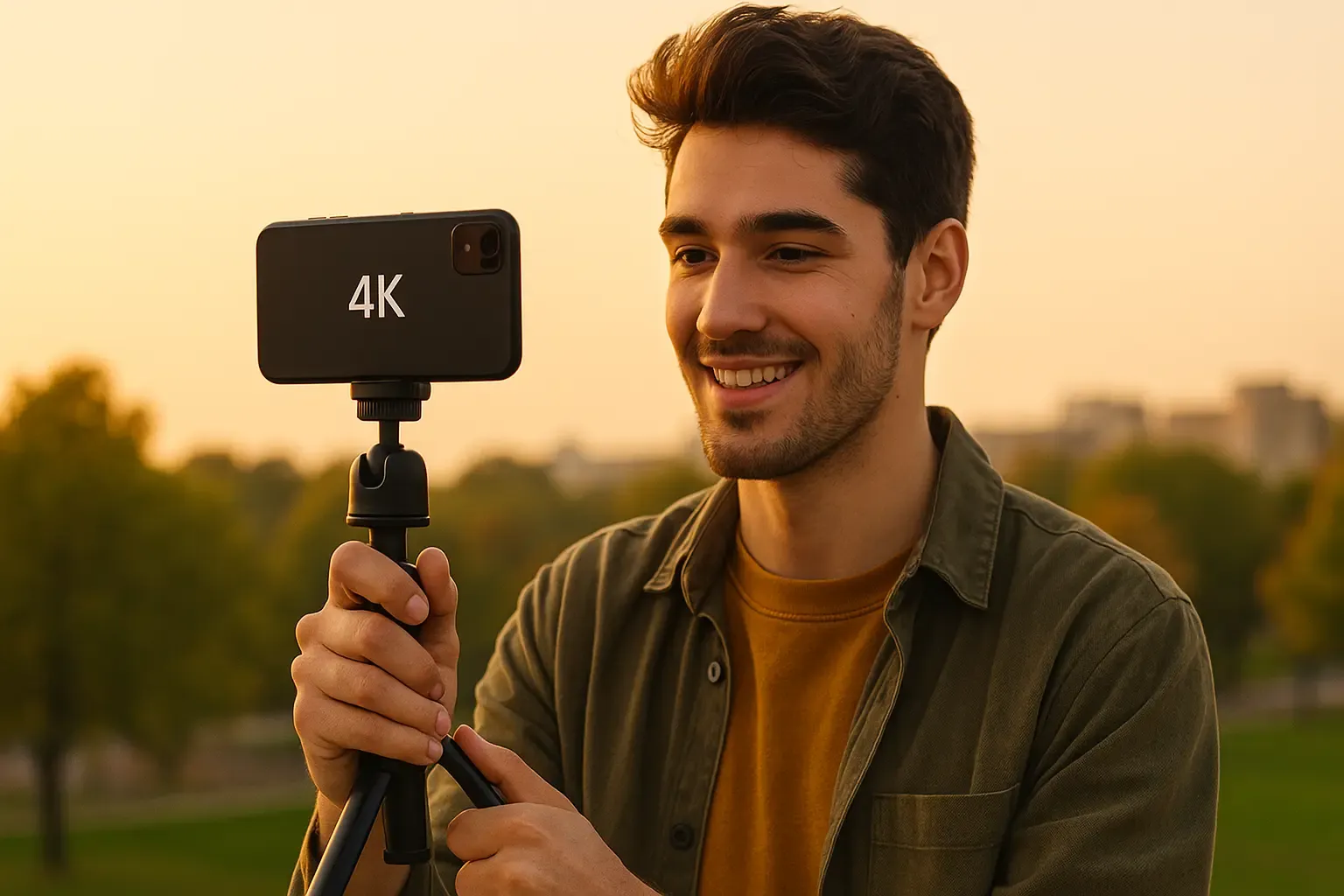 Creator using affordable 4K camera phone under 25000