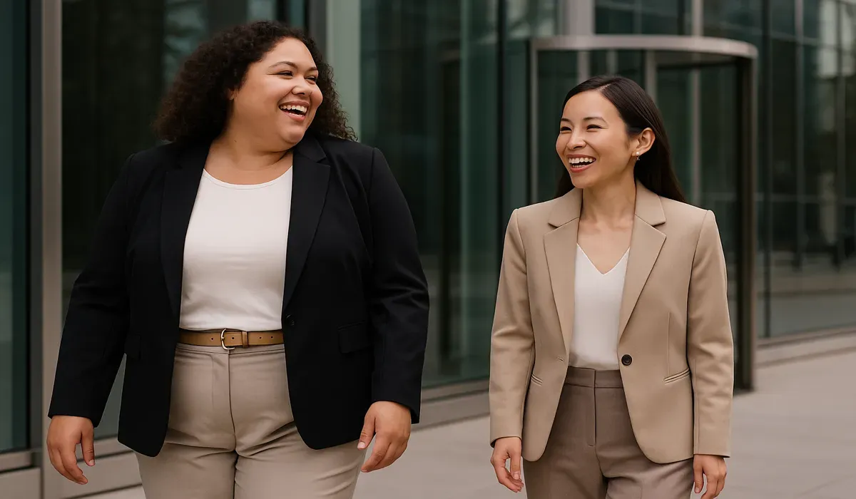 women’s workwear fashion USA blazer trend