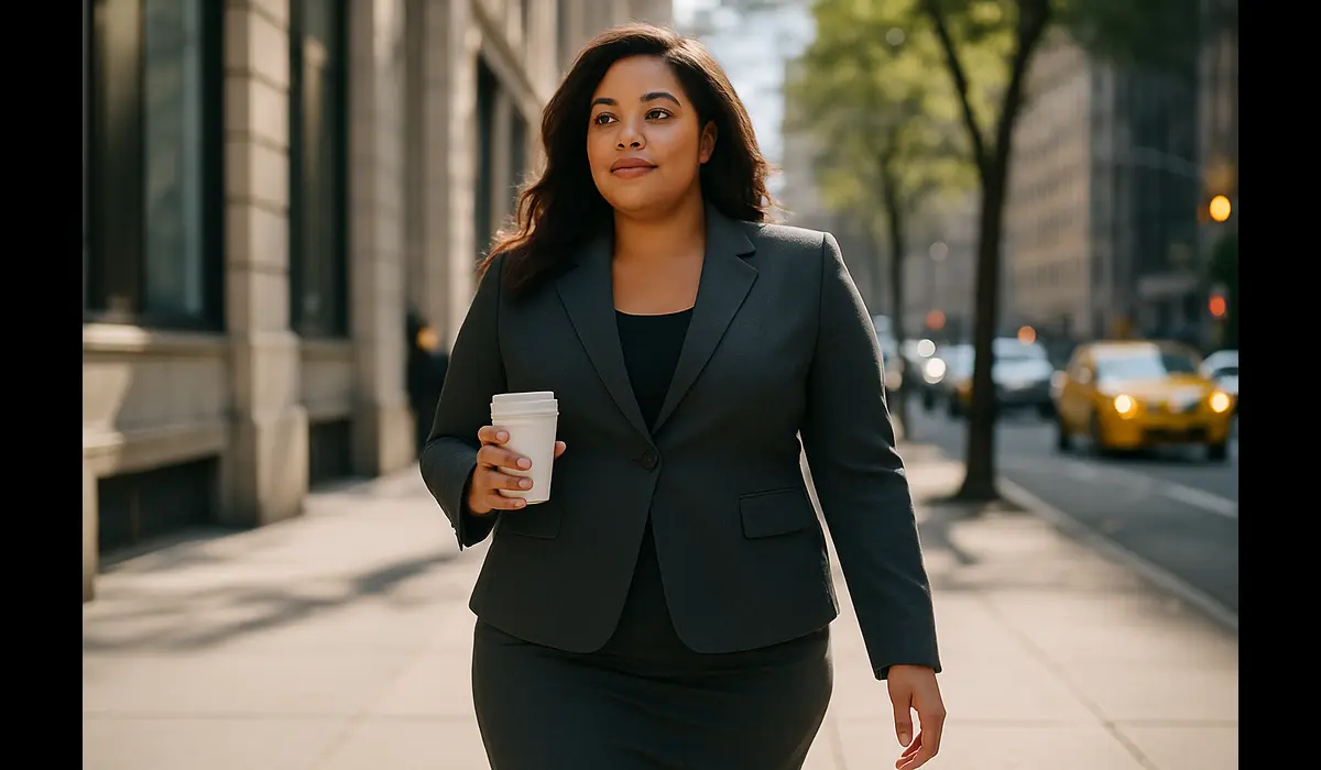 plus-size fashion brands USA workwear