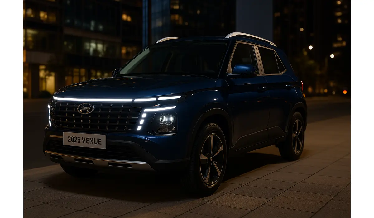 2025 Hyundai Venue Launch: Full Price List Revealed — Can It Redefine Compact SUVs Again? 2025 hyundai venue front design