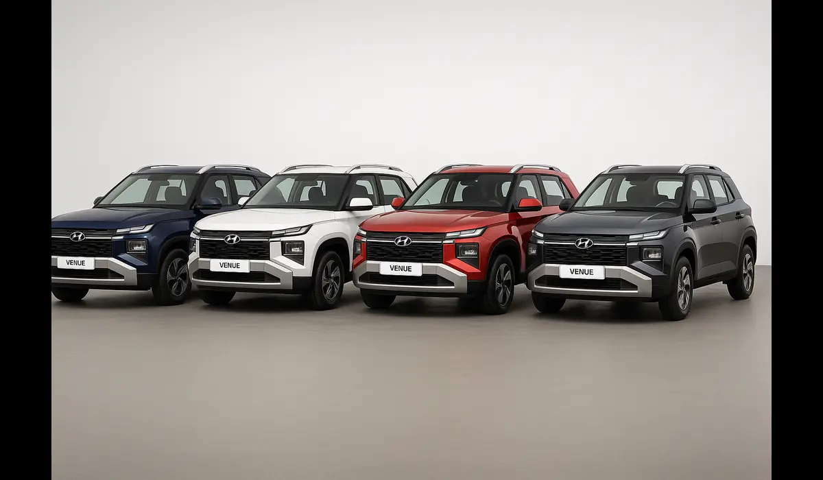2025 Hyundai Venue HX lineup variants