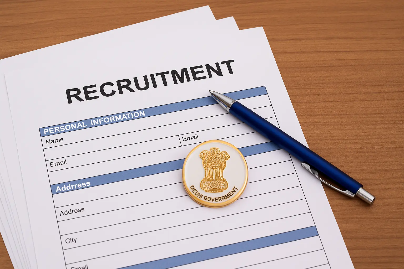 Delhi teacher recruitment application process