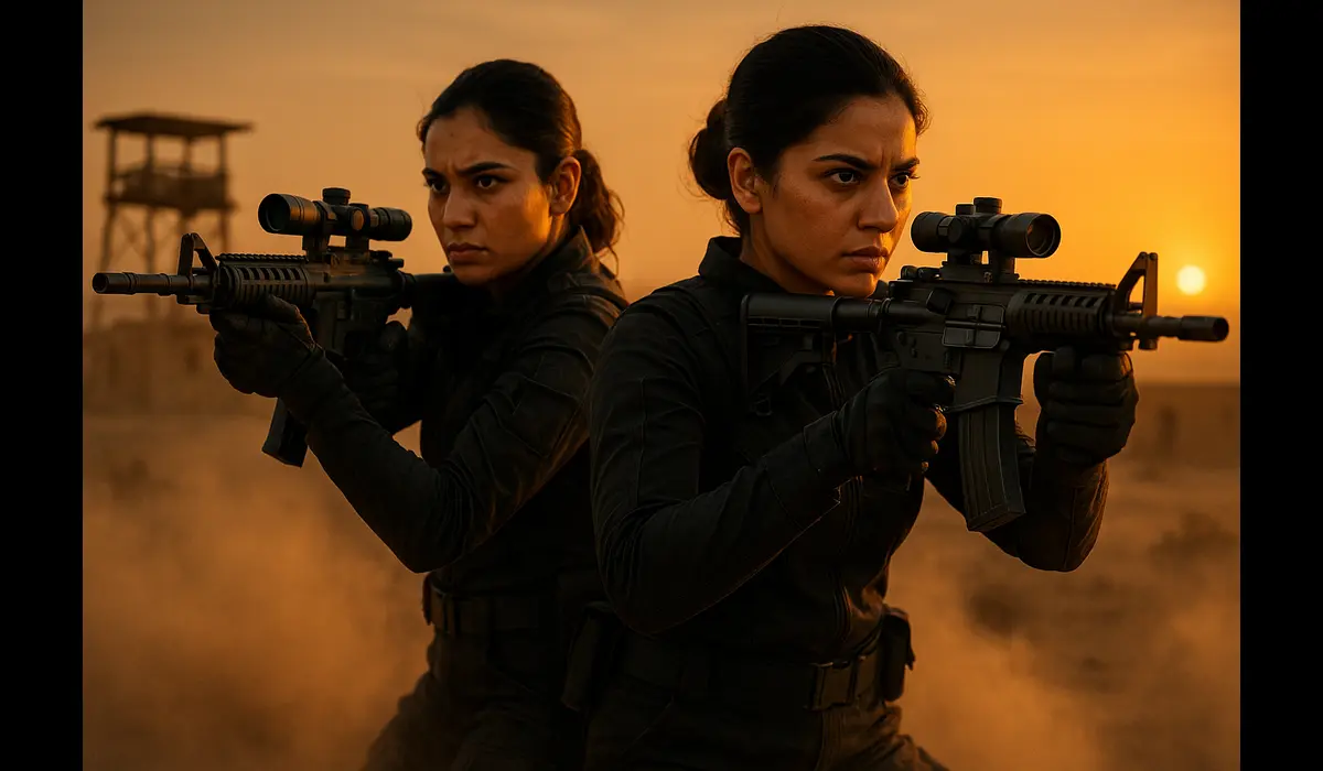 Alpha Bollywood female spy thriller 2026 action scene