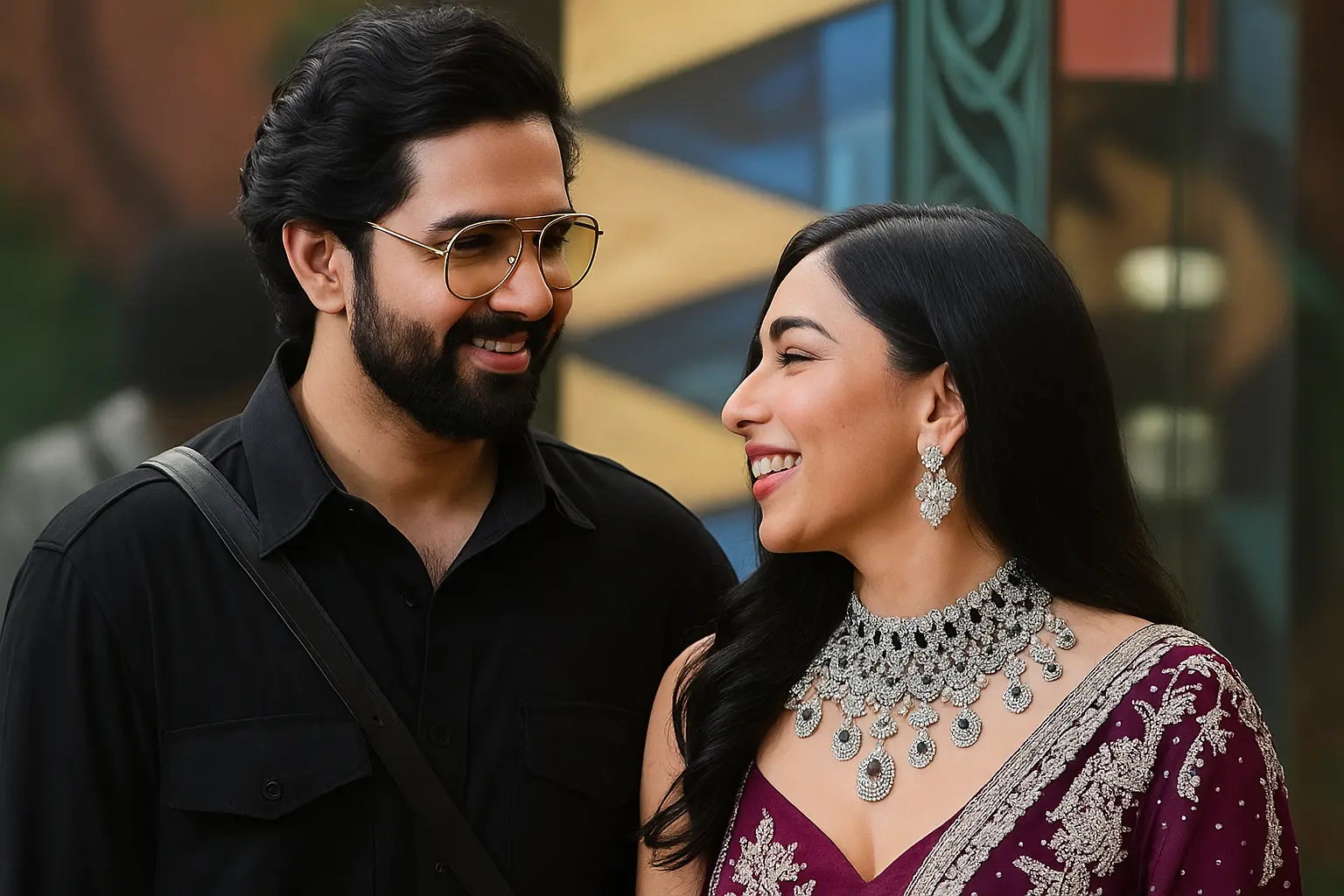 amaal malik tanya mittal bigg boss 19 happy moment