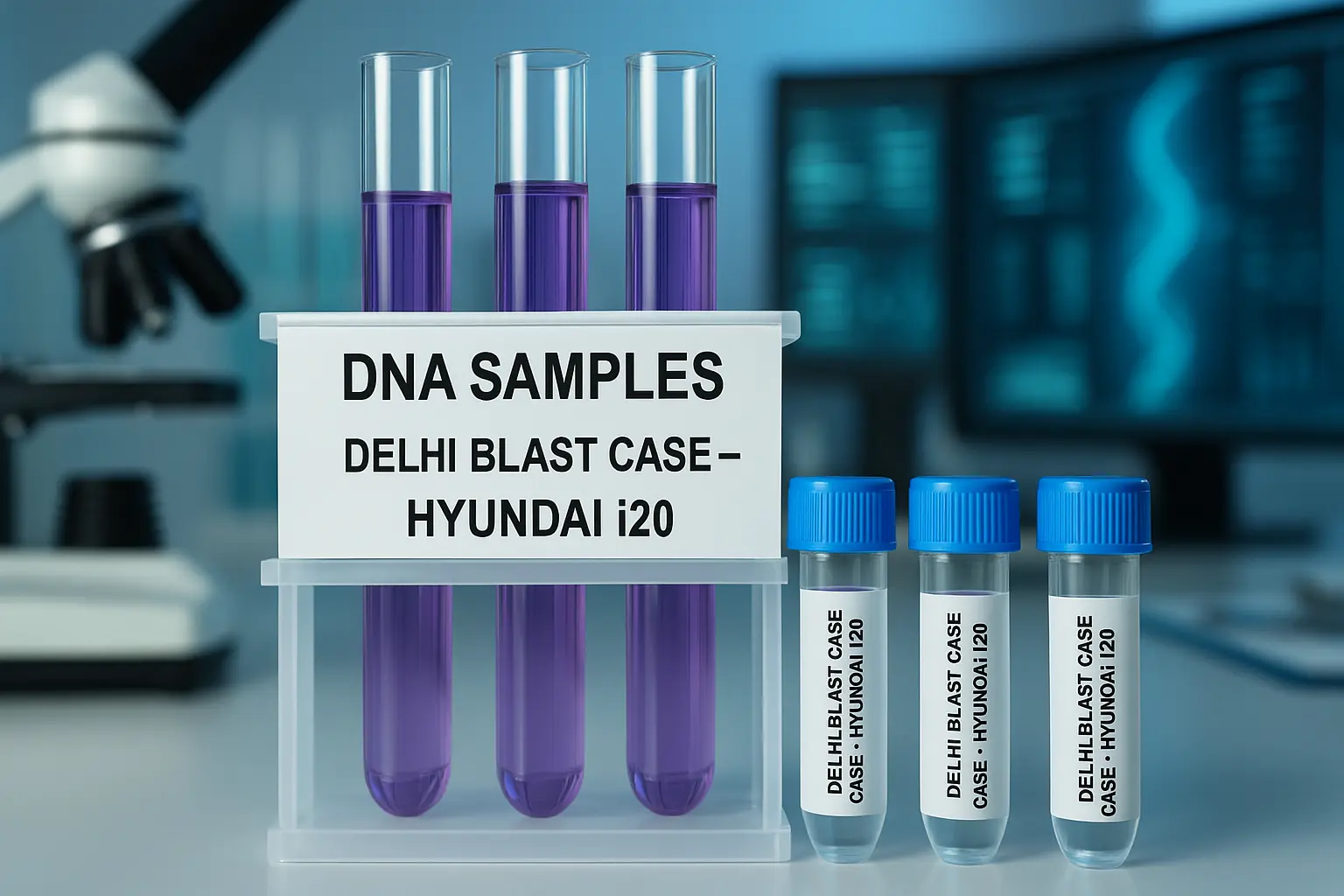 Delhi blast latest DNA samples Hyundai i20 case