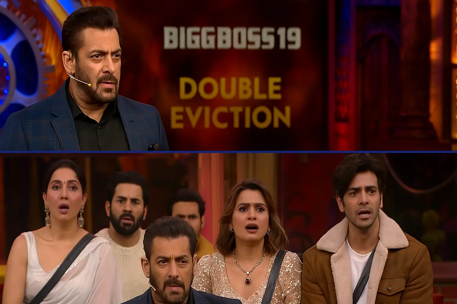 Salman Khan announces Abhishek Bajaj and Neelam Giri eviction Bigg Boss 19
