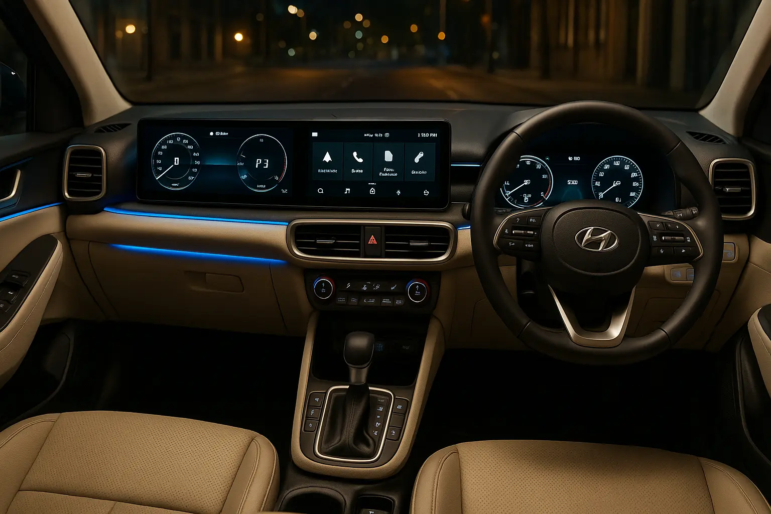 2025 hyundai venue interior features