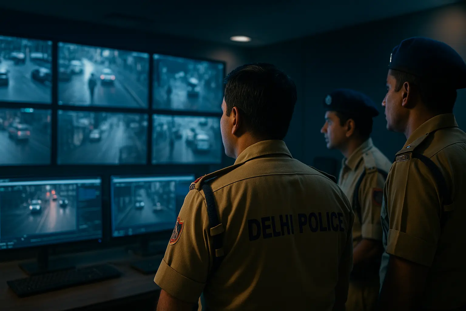 Delhi Red Fort Blast third car CCTV search