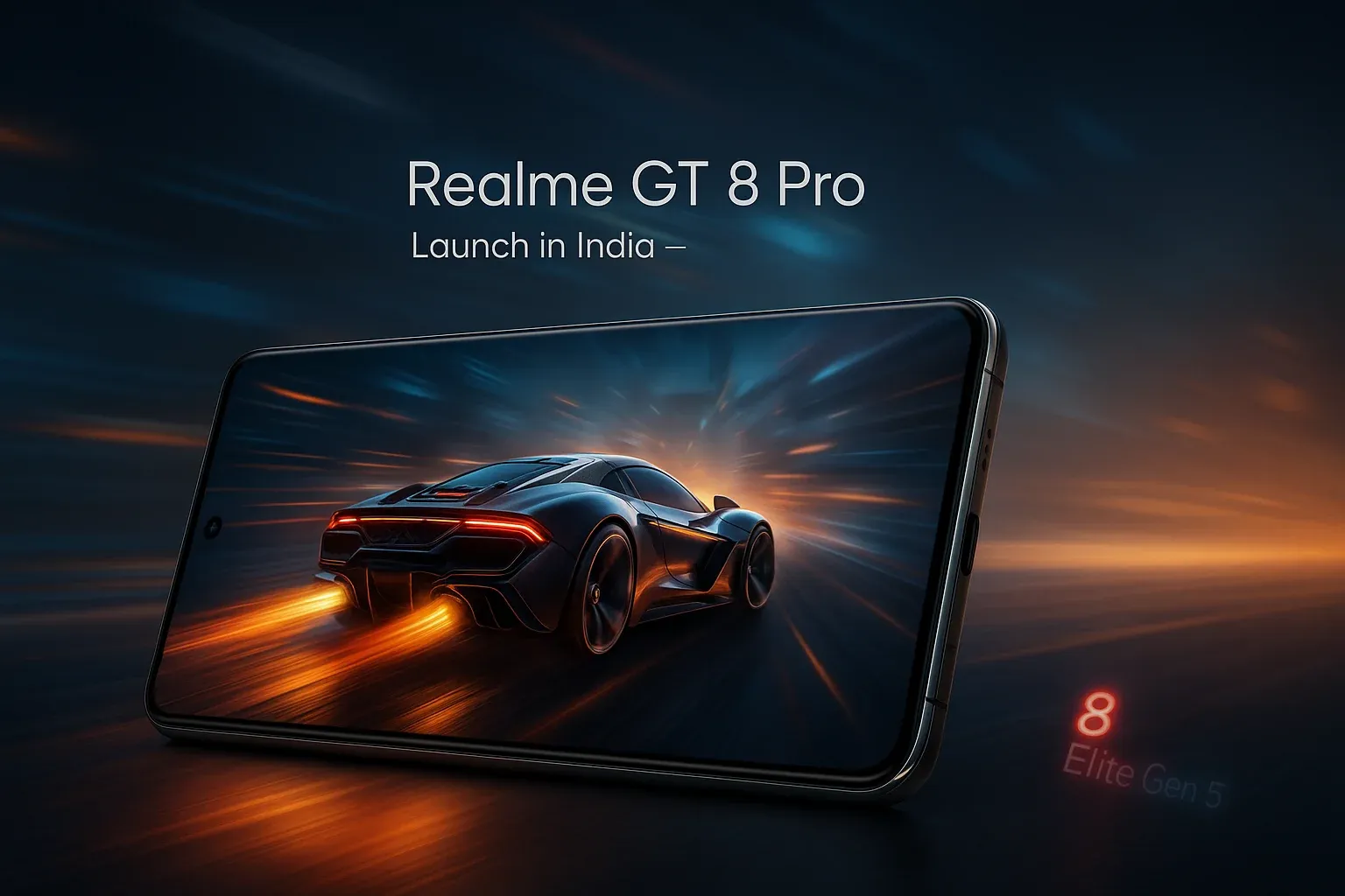 Realme GT 8 Pro gaming performance powered by Snapdragon 8 Elite Gen 5