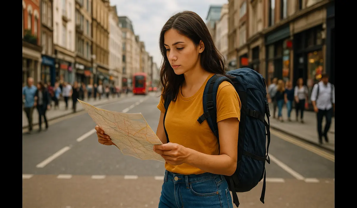 travel safety tips for solo travelers city map street