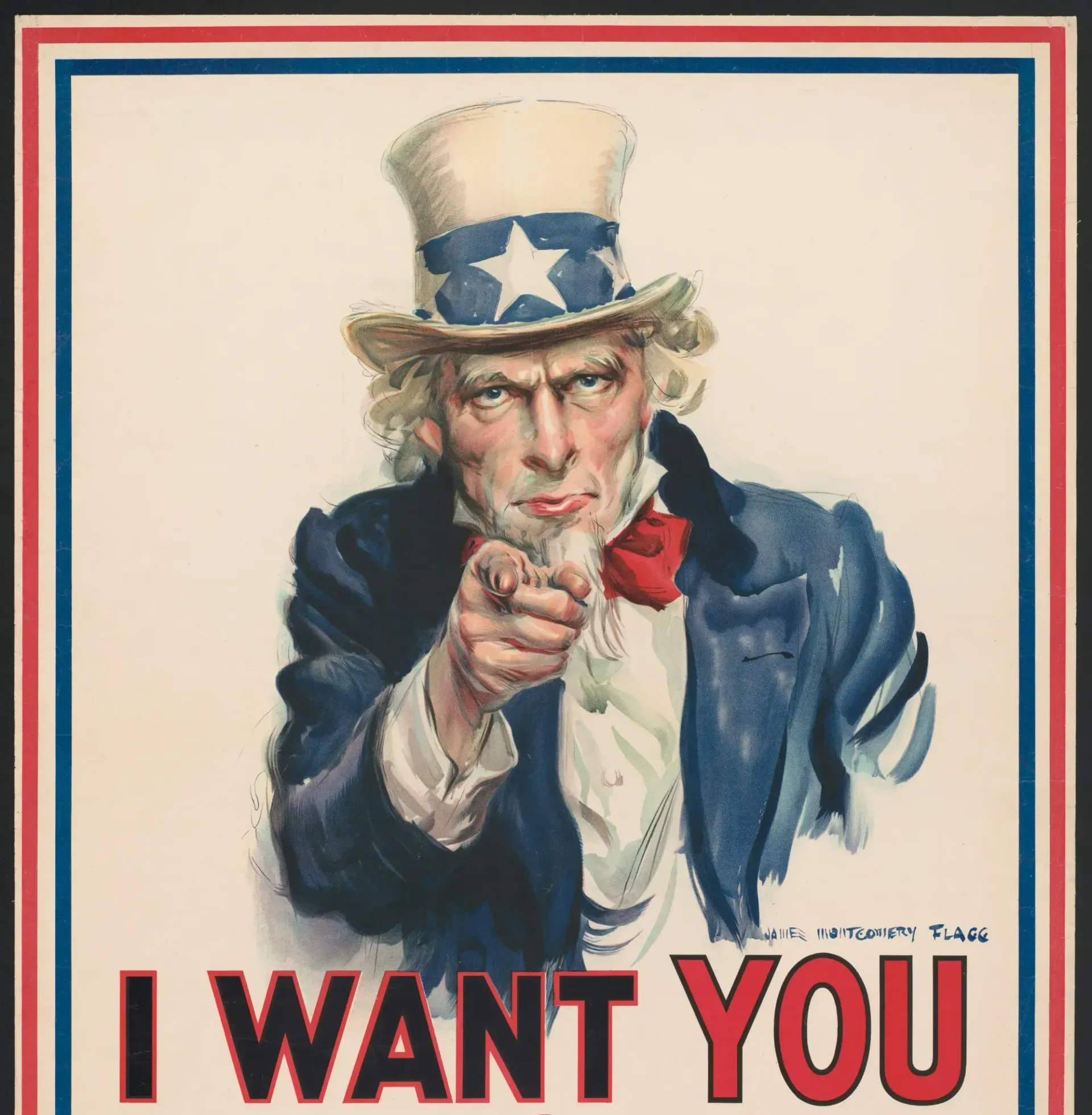 Uncle Sam I want you 