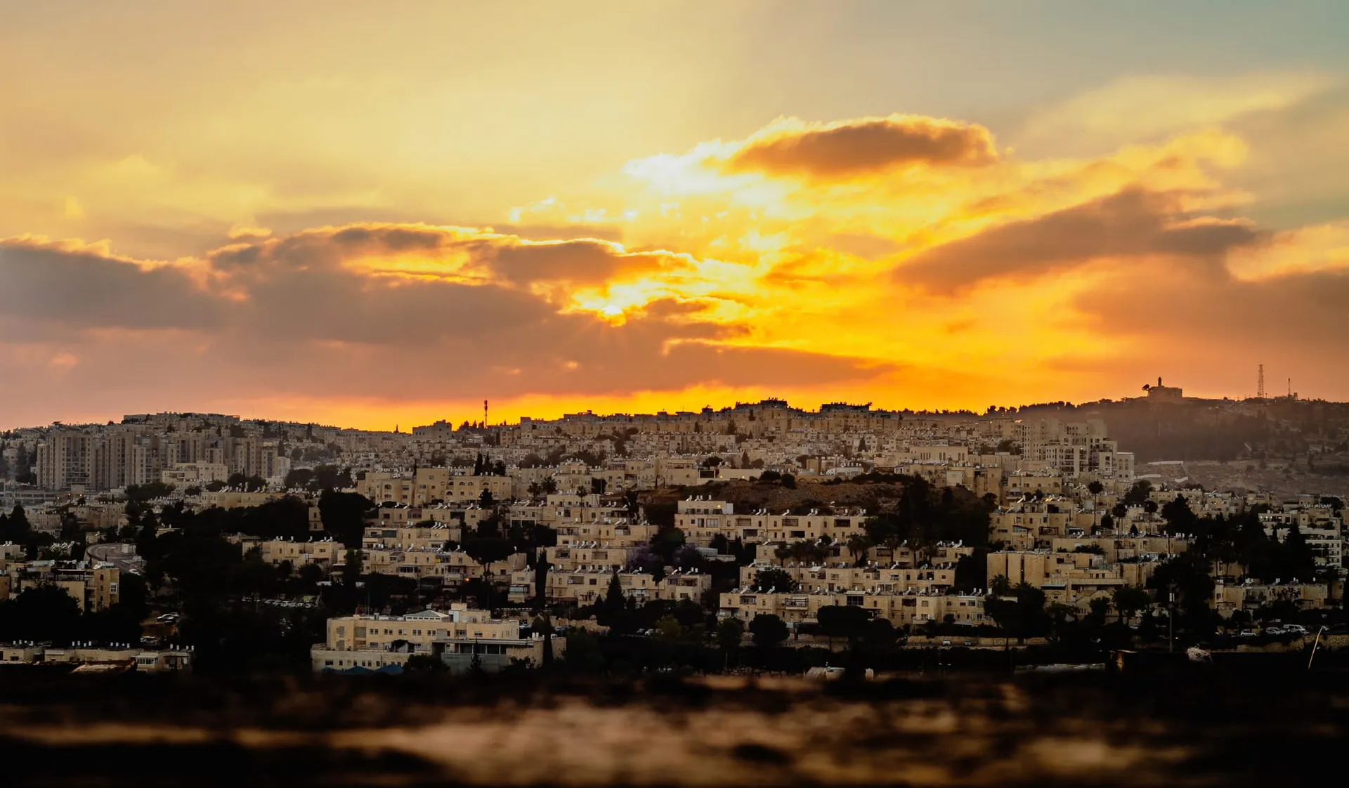 CItyscape Sunset HDR