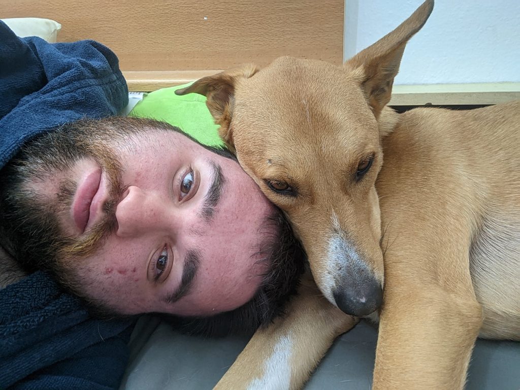 Dog and me