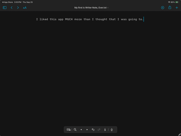 Review: iA Writer for iOS/iPadOS