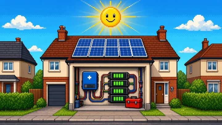 DIY Home Solar (Victron ESS)
