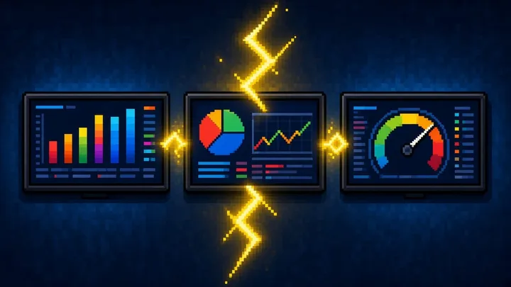 Reports; On Dashboards; On TVs!! 📺⚡