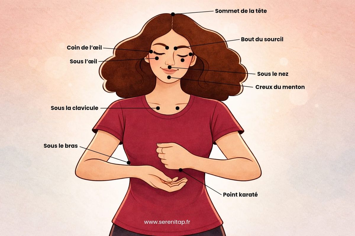 Comment faire une séance d'EFT seul : guide complet pas à pas