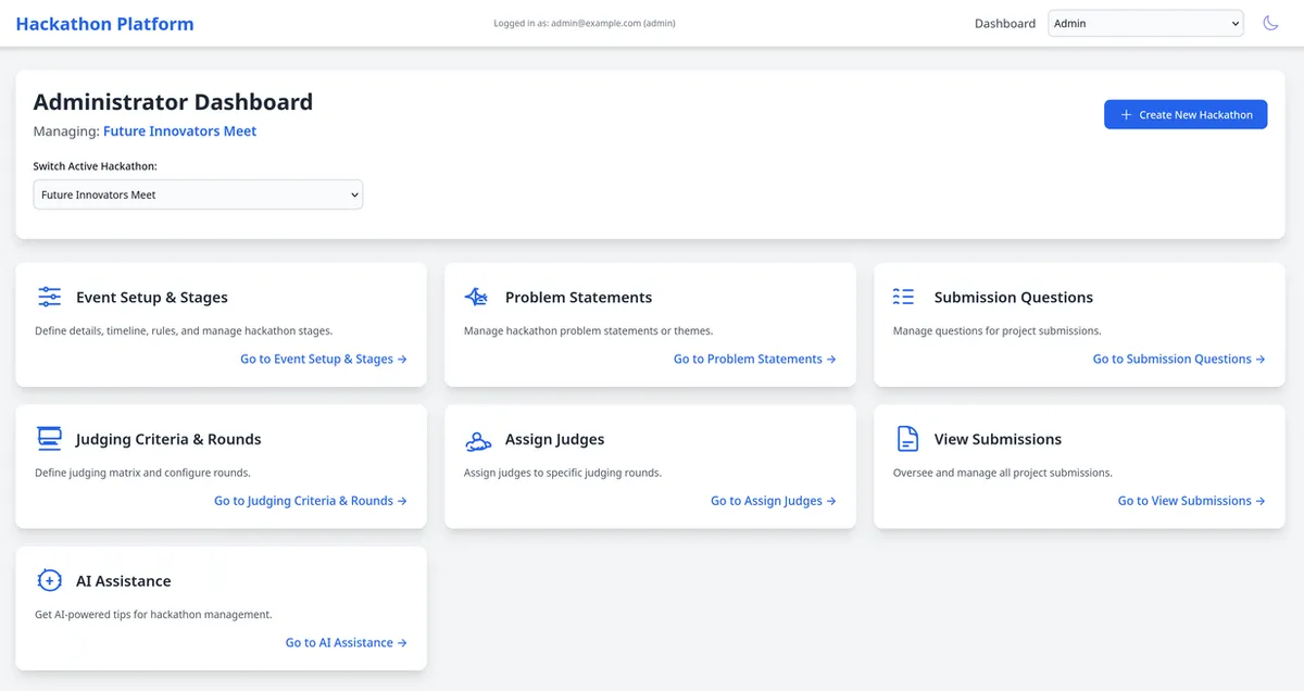 From Chaos to Code: Building a Hackathon Platform (Or How I Learned to ...