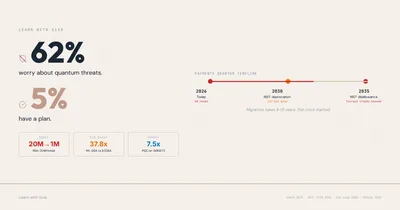 Post-quantum payments security: 62% worry, 5% ready