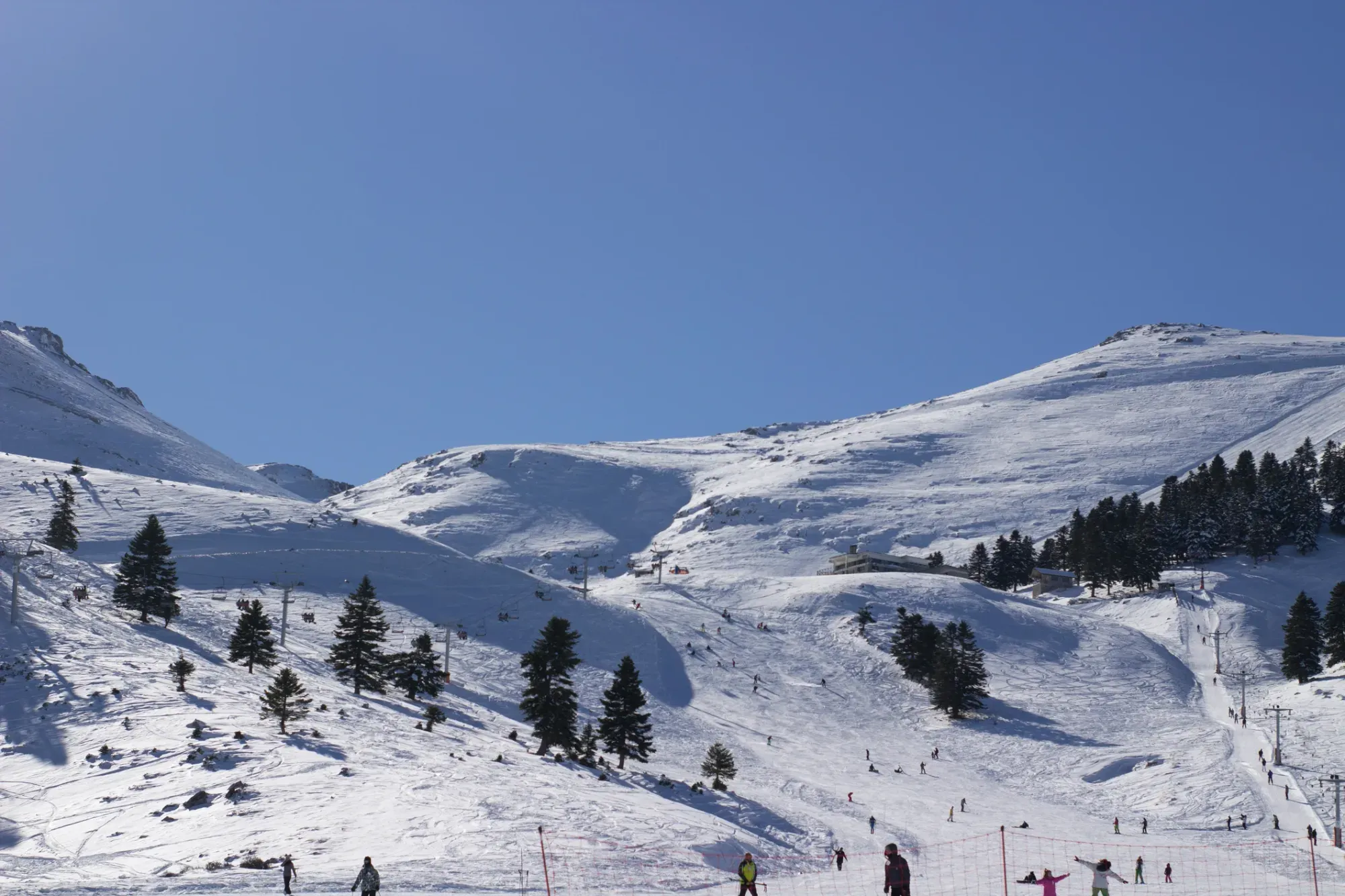 Saint Léger Les Mélèzes : La Station de Ski