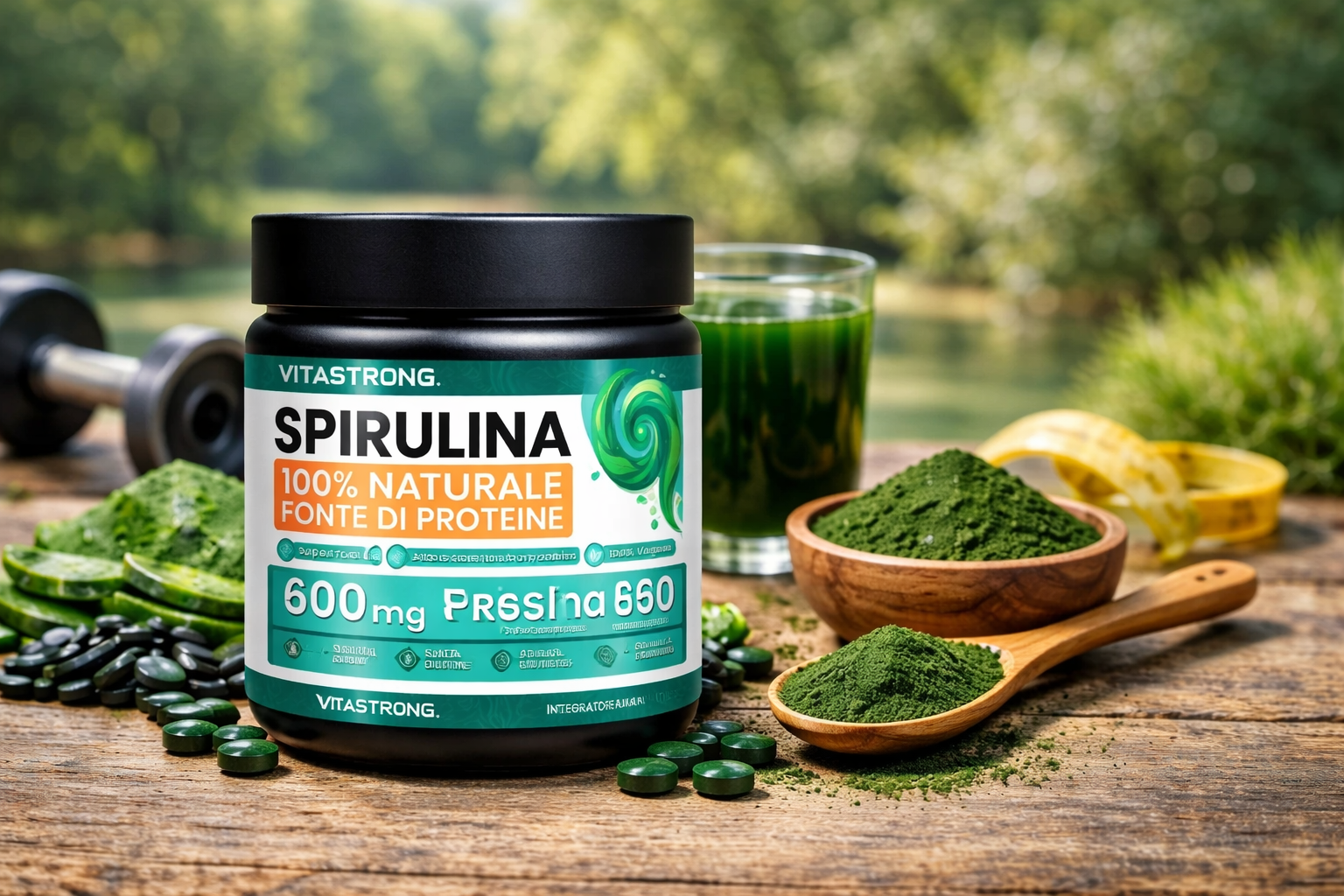 Spirulina: Superfood Proteico per Energia, Vitalità e Benessere Naturale