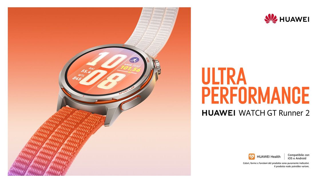 HUAWEI WATCH GT Runner 2: lo smartwatch nato per la maratona