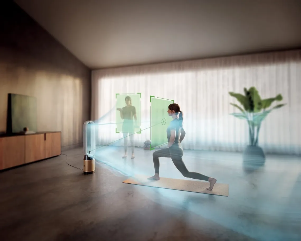 Dyson Find+Follow porta l’aria purificata dove sei tu