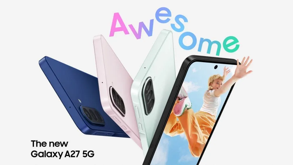 Samsung Galaxy A27 5G: display immersivo, AI e sei anni di aggiornamenti
