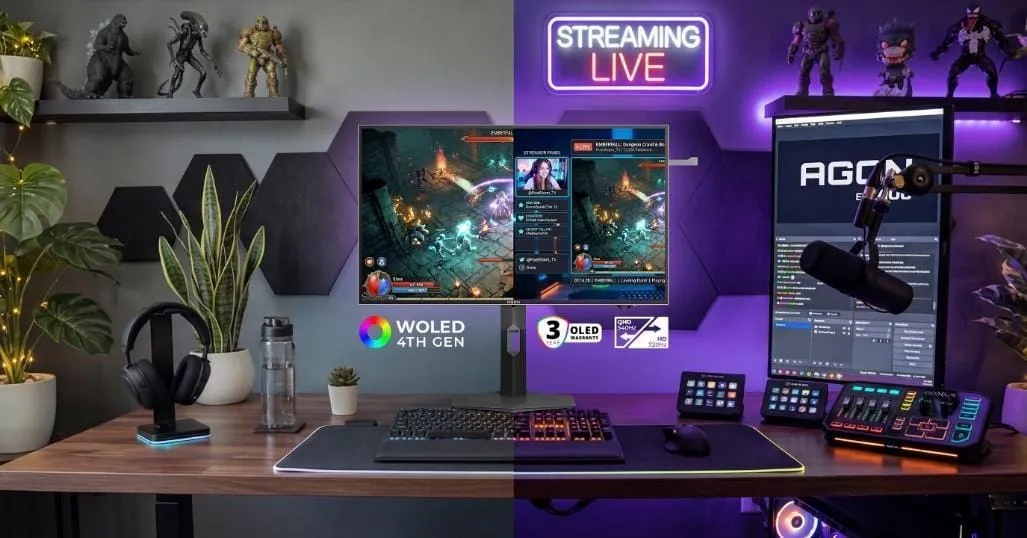 AGON PRO AGP277QKDC: il nuovo monitor OLED da gaming arriva fino a 720 Hz