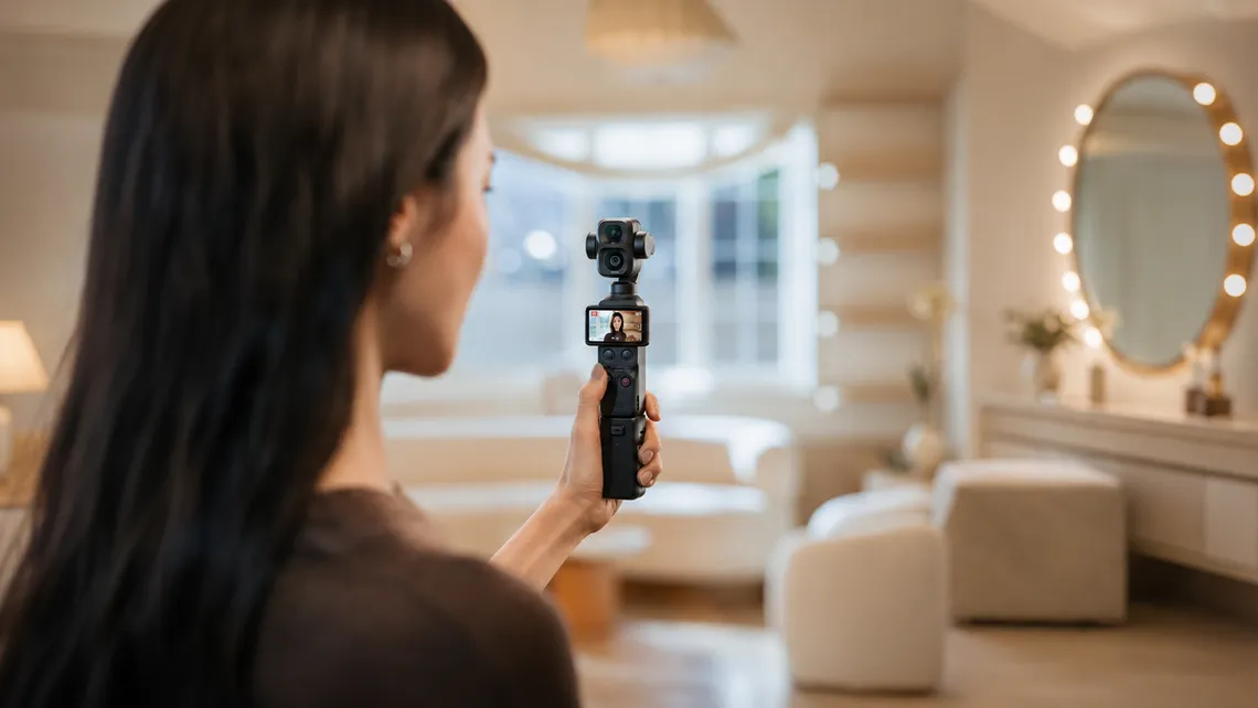 DJI Osmo Pocket 4P: doppia fotocamera e video 4K a 240 fps