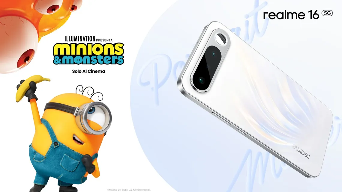 realme celebra Minions & Monsters con una campagna tra social e retail