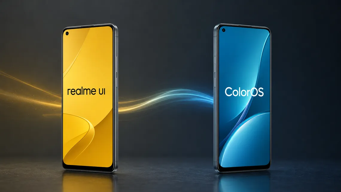 realme UI sarà sostituita da ColorOS: rollout globale entro fine 2026