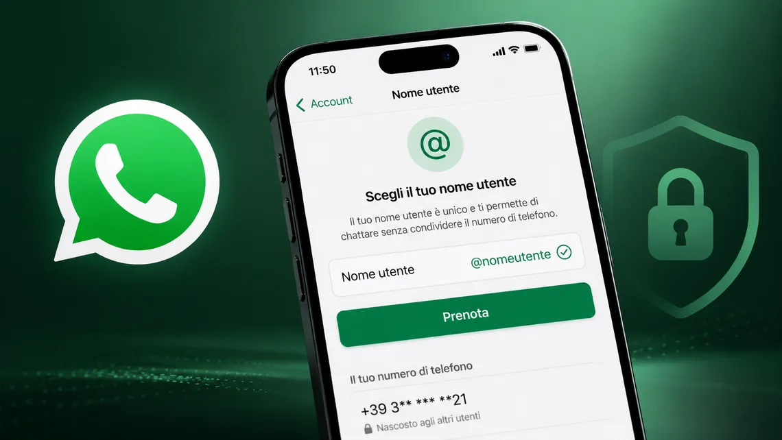 Nome WhatsApp: cos’è, come funziona, come prenotarlo e perché è importante per la privacy