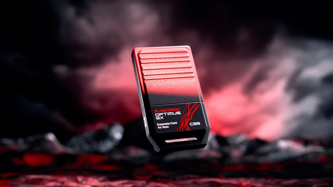 Sandisk Optimus GX C50: nuova espansione fino a 2 TB per Xbox