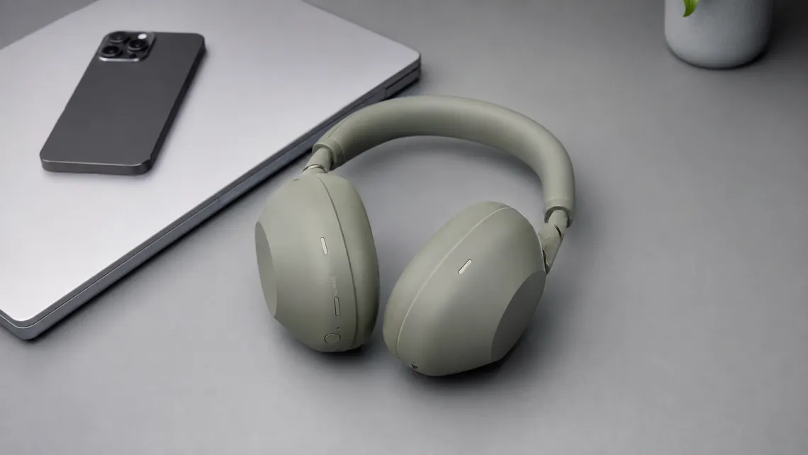 Sony WH-1000XM6, nuova colorazione Olive Gray