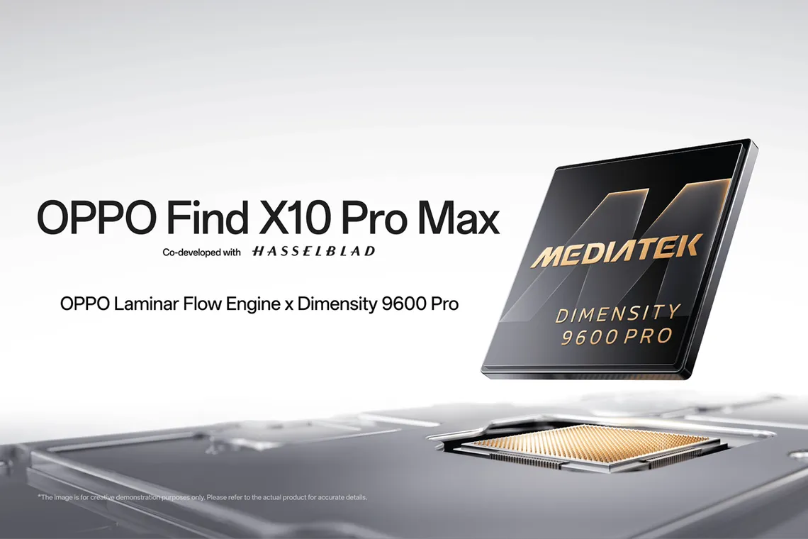 OPPO Find X10 Pro Max: debutto globale con Dimensity 9600 Pro a 2 nm