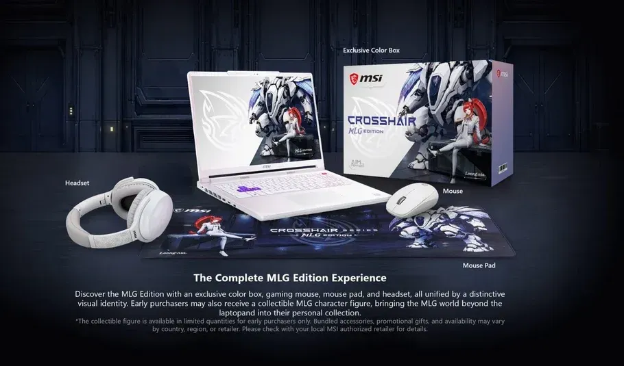 MSI Crosshair A16 HX MLG Edition: aperti i preordini, prezzi da 1.899 euro