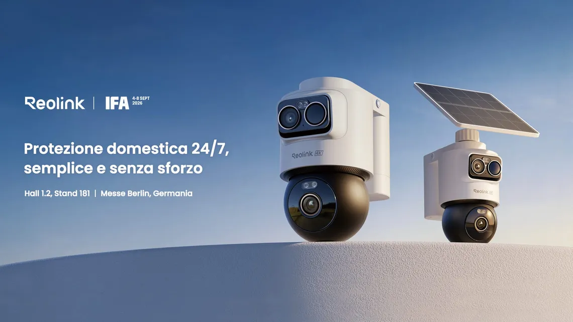 Reolink a IFA 2026: OMVI 2i Ultra, ReoNeura AI e Home Hub 2