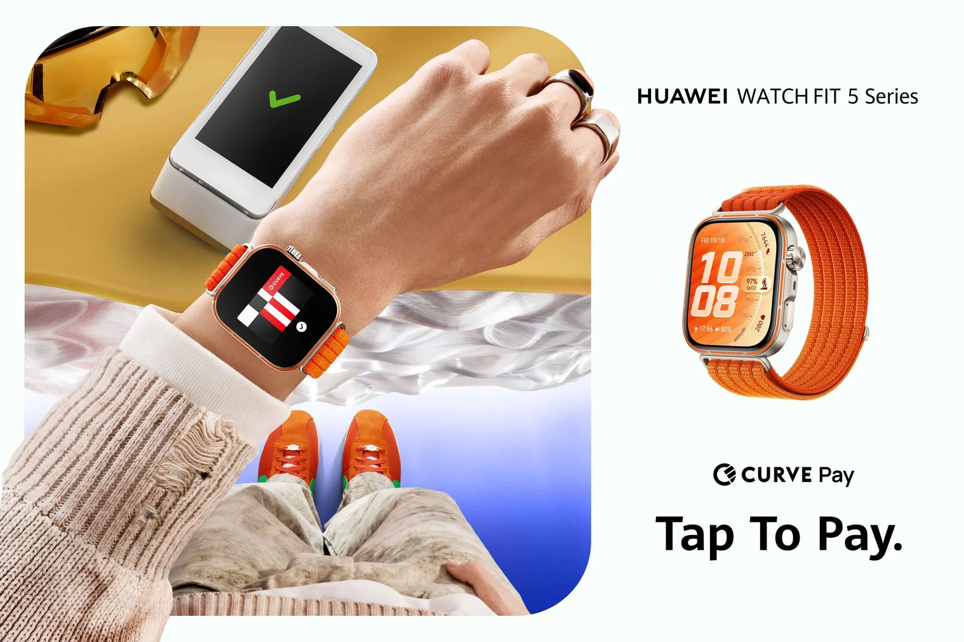 HUAWEI WATCH FIT 5 Series: lo smartwatch Huawei punta su design, comfort e stile urbano
