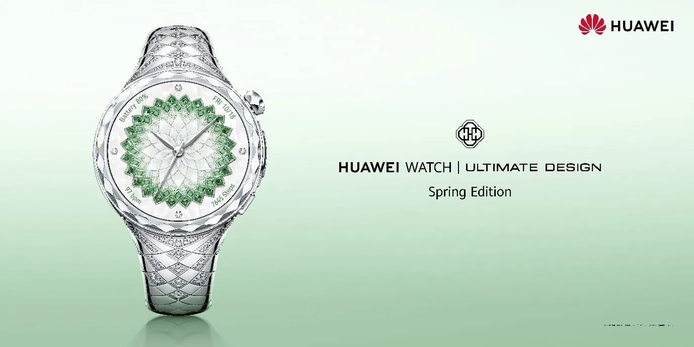 HUAWEI WATCH ULTIMATE DESIGN Spring Edition: lo smartwatch gioiello arriva in Italia
