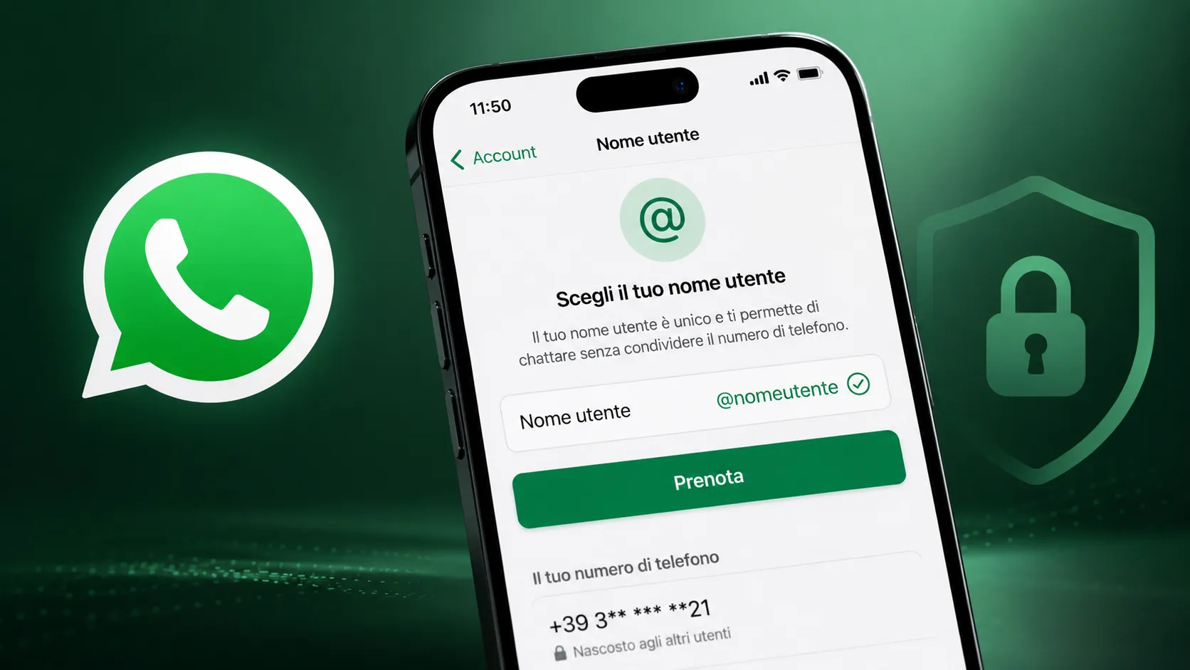 Nome WhatsApp: cos’è, come funziona, come prenotarlo e perché è importante per la privacy