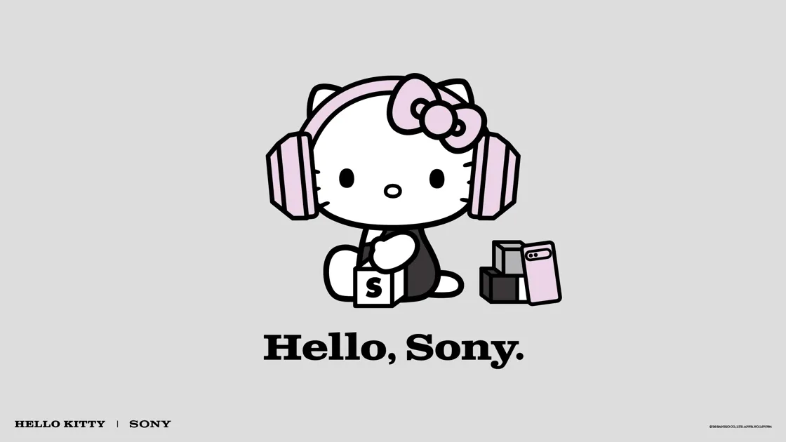 Sony e Hello Kitty insieme per una collezione esclusiva: arrivano le WH-1000XM6 Sand Pink