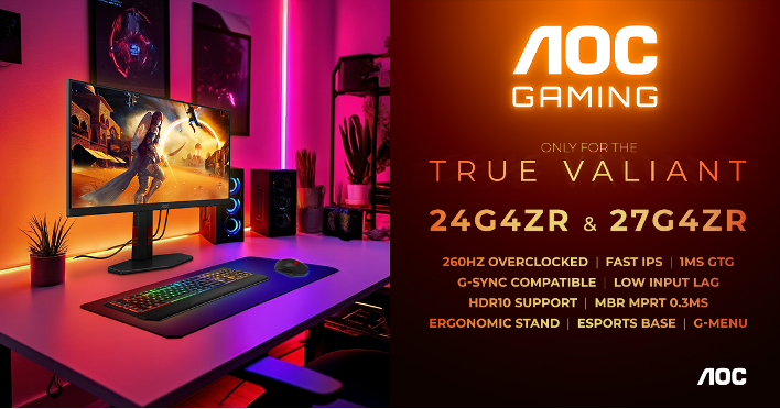 Monitor gaming a 260 Hz per tutti: la mossa di AGON by AOC