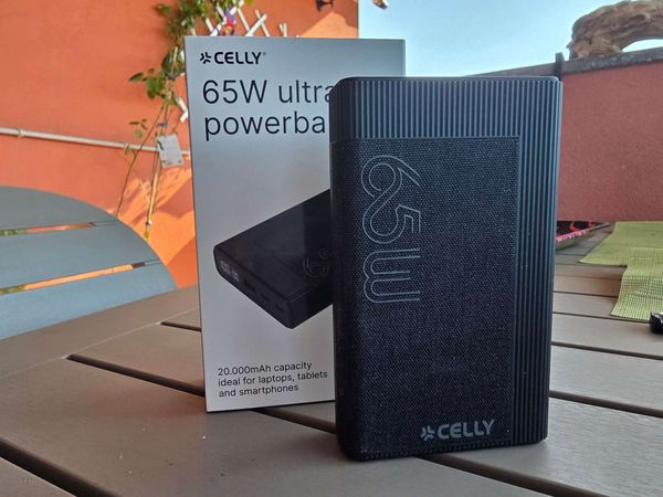 Celly PBPD65W20EVO il powerbank definitivo per tutti i tuoi dispositivi