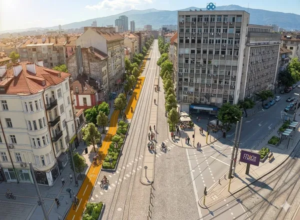 Това не е AI: първи опит за модерен булевард 🌳; 22 етажа корупция 🏢; контрольори с камери 👮
