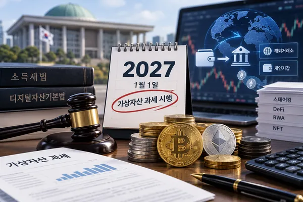 가상자산 과세 2027년 시행…업계 “기본법·인프라 정비가 먼저”