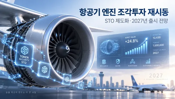 갤럭시아머니트리, 항공기 엔진 조각투자 재시동…2027년 출시 전망